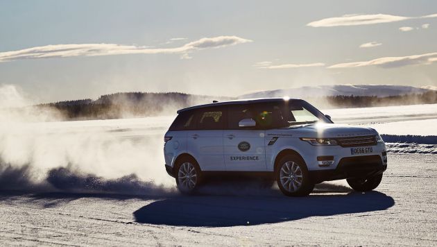 AD: Enjoy a winter driving adventure in a Jaguar or Land Rover at the Ice Drive Experience in Sweden!