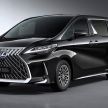 Lexus LM – Alphard dari kayangan didedahkan