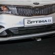 Kia Optima EX 2019 dipamerkan secara rasmi di M’sia