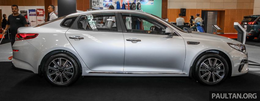 2019 Kia Optima EX displayed at Malaysia Autoshow 945895