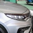 2019 Kia Optima EX displayed at Malaysia Autoshow