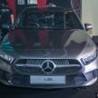 V177 Mercedes-Benz A-Class Sedan launched in Malaysia – A200 and A250 at RM230k and RM268k