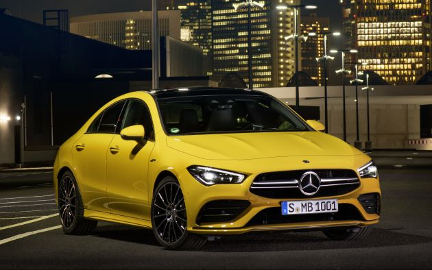 C118 Mercedes-AMG CLA35 4Matic debuts with 302 hp