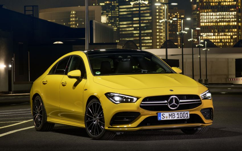 C118 Mercedes-AMG CLA35 4Matic debuts with 302 hp 944600