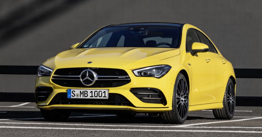 C118 Mercedes-AMG CLA35 4Matic debuts with 302 hp 944608