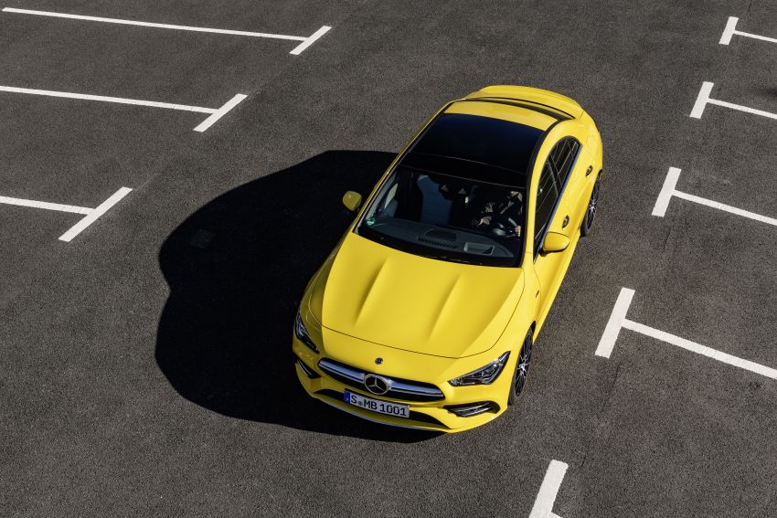 C118 Mercedes-AMG CLA35 4Matic debuts with 302 hp 944610