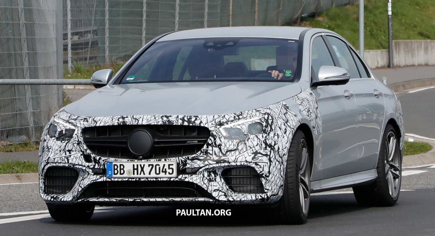 SPYSHOTS: W213 Mercedes-AMG E63 facelift spotted Image #949887