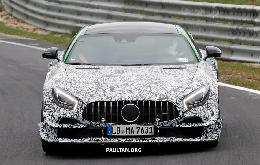 SPIED: Mercedes-AMG GT Black Series on the ‘Ring 947018