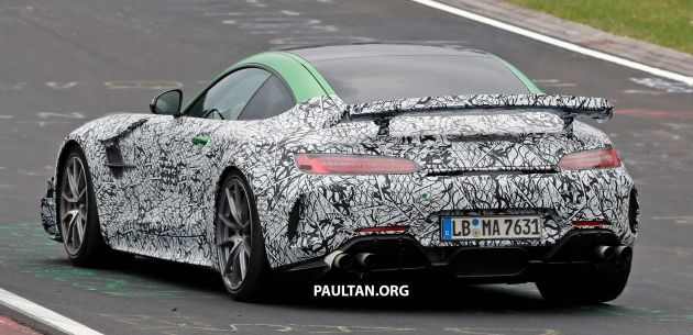 SPIED: Mercedes-AMG GT Black Series seen on video!