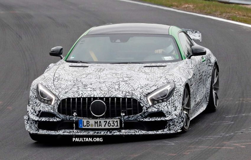 SPIED: Mercedes-AMG GT Black Series on the ‘Ring 947019