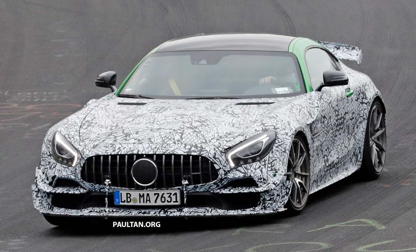 SPIED: Mercedes-AMG GT Black Series on the ‘Ring 947020