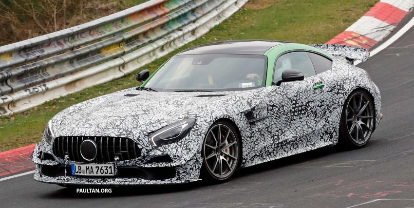 SPIED: Mercedes-AMG GT Black Series on the ‘Ring 947022