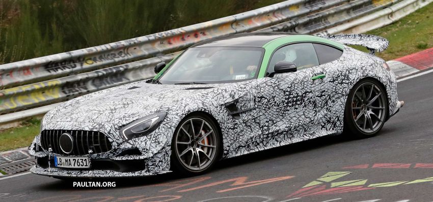 SPIED: Mercedes-AMG GT Black Series on the ‘Ring 947023