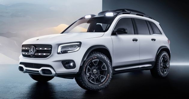 Mercedes-Benz Concept GLB ditunjuk di Shanghai