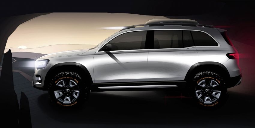 Mercedes-Benz Concept GLB ditunjuk di Shanghai 948219