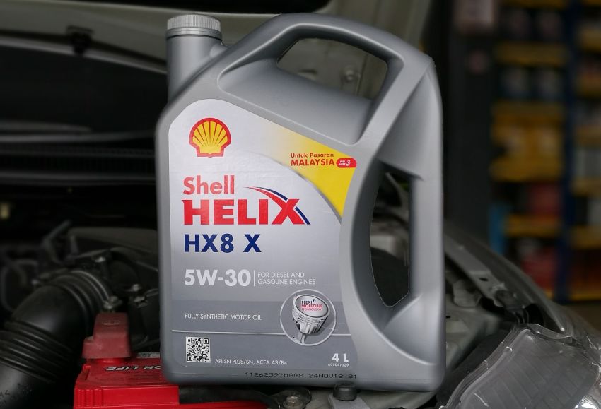 Shell Helix HX8 pelincir sintetik penuh diperkenalkan 944145