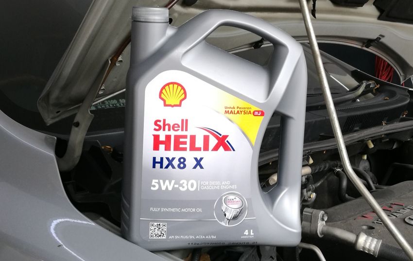Shell Helix HX8 pelincir sintetik penuh diperkenalkan 944146