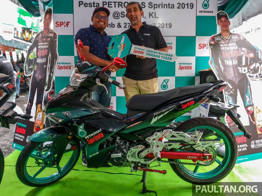 Petronas umum pemenang pertama Y15 edisi khas untuk pertandingan Petronas Sprinta Bonanza 2019 954162