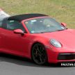 SPIED: 992-gen Porsche 911 Targa on road and ‘Ring