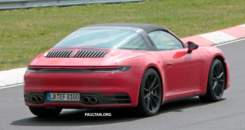 SPIED: 992-gen Porsche 911 Targa on road and ‘Ring 950970