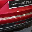 Proton X70 – aksesori asli luar dan dalam kini dijual