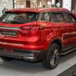 Official Proton X70 accessories for exterior and cabin