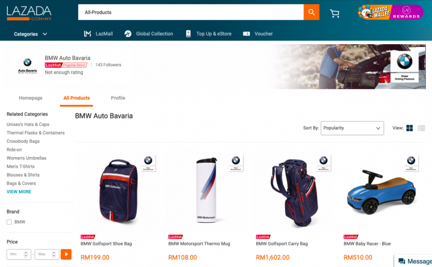 AD: Auto Bavaria launches first-ever BMW Lifestyle store on Lazada – 10% discount for a limited time 942243