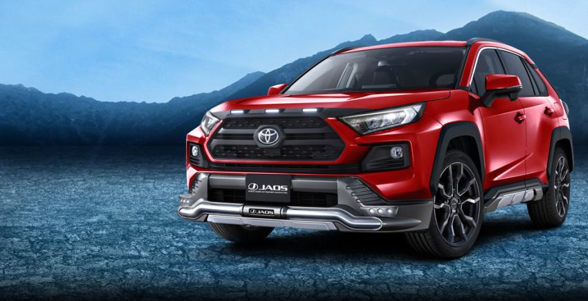 Toyota RAV4 dengan kit TRD dan Modellista di Jepun 947598