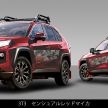 Toyota RAV4 gains TRD and Modellista parts in Japan
