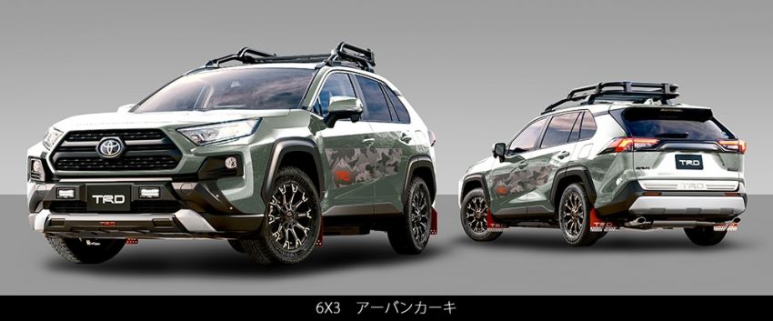 Toyota RAV4 dengan kit TRD dan Modellista di Jepun 947541