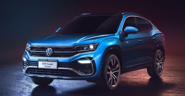 Volkswagen SUV Coupe Concept debuts in Shanghai