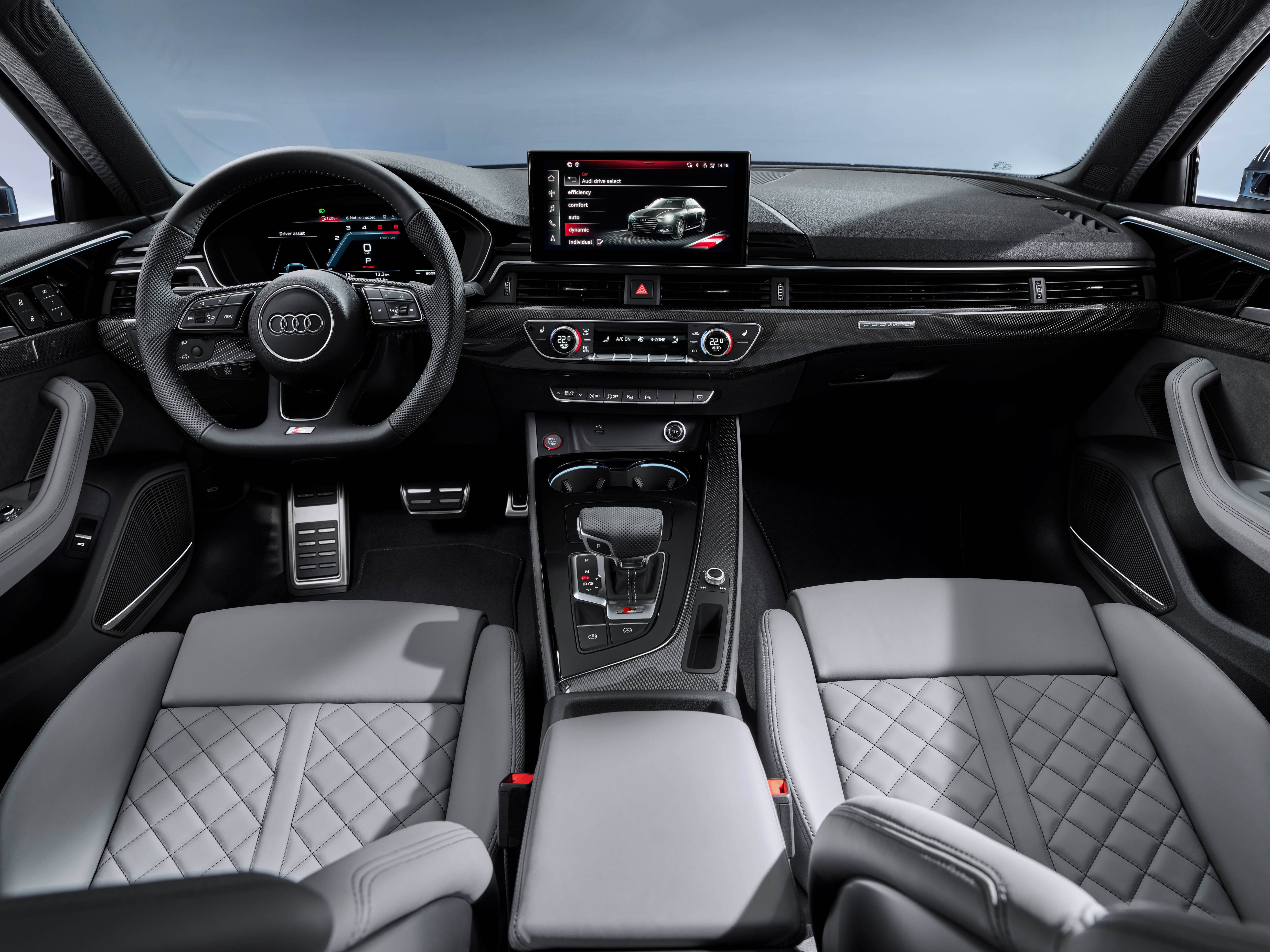 Новинка 2019 2020. Audi a4 b9 салон. Audi a4 2020 Interior. Audi a4 2021 салон. Audi s4 2021 салон.