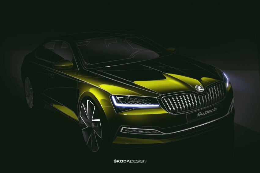 2019 Skoda Superb facelift revealed – updated styling; new Scout variant; plug-in hybrid powertrain option 962974