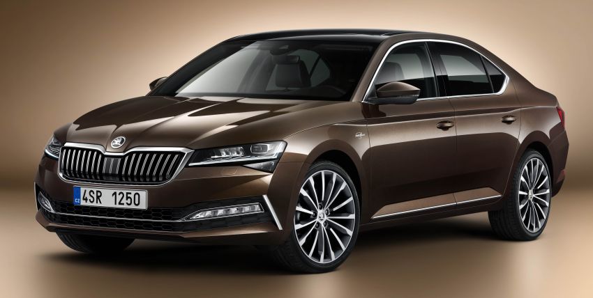 2019 Skoda Superb facelift revealed – updated styling; new Scout variant; plug-in hybrid powertrain option 962976