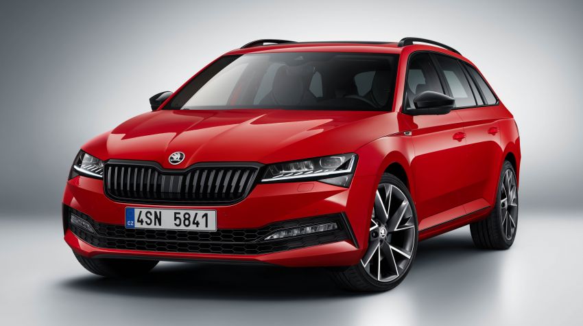 2019 Skoda Superb facelift revealed – updated styling; new Scout variant; plug-in hybrid powertrain option 963019