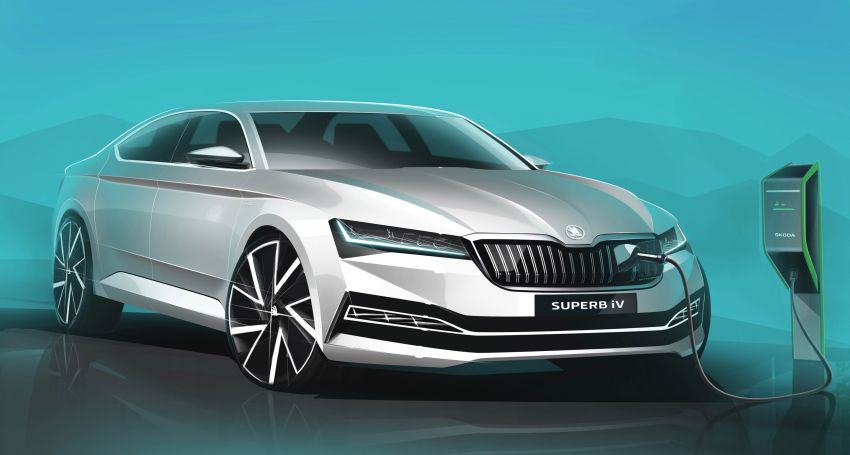 2019 Skoda Superb facelift revealed – updated styling; new Scout variant; plug-in hybrid powertrain option 962952