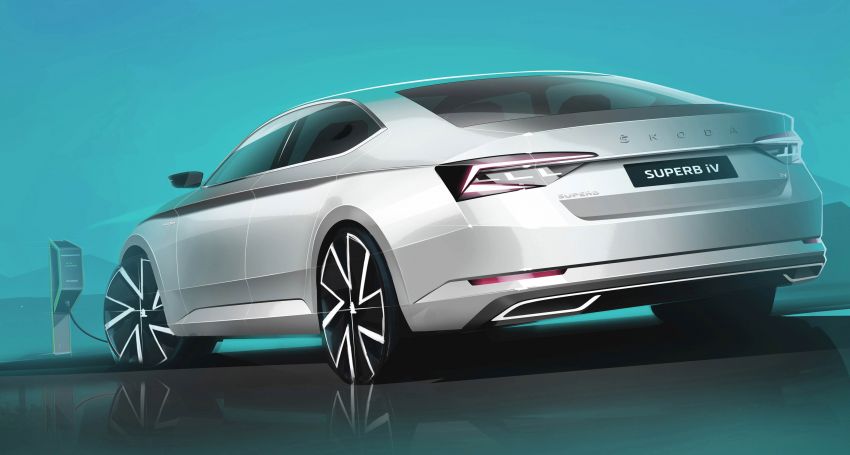 2019 Skoda Superb facelift revealed – updated styling; new Scout variant; plug-in hybrid powertrain option 962953
