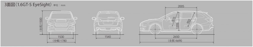 Subaru Levorg updated in Japan – STI Sport Black Selection, Advantage Line special edition models 957795