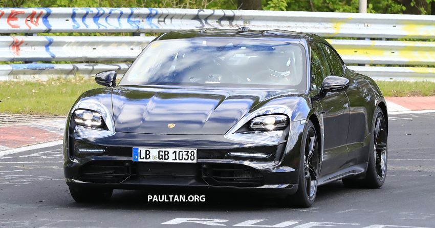 SPIED: 2020 Porsche Taycan hits the Nurburgring! 967121