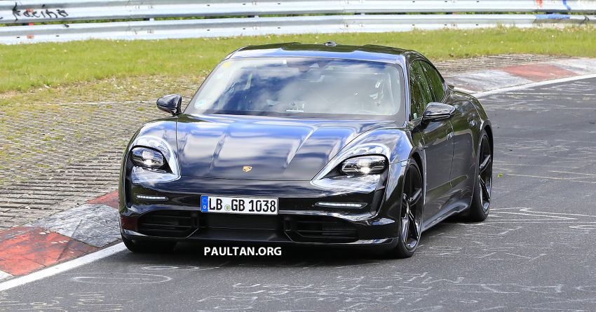 SPIED: 2020 Porsche Taycan hits the Nurburgring! 967122