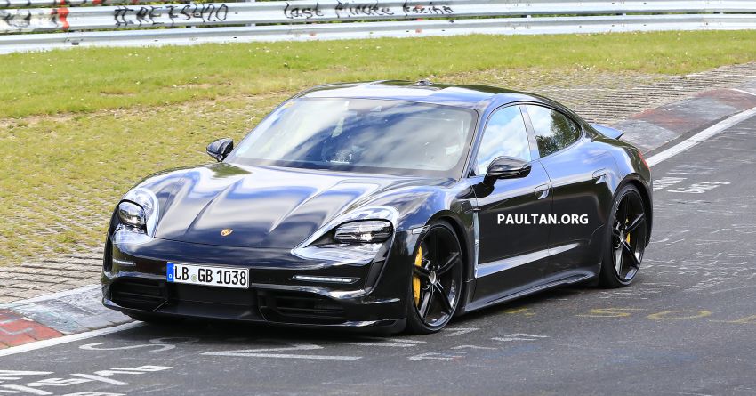 SPIED: 2020 Porsche Taycan hits the Nurburgring! 967123