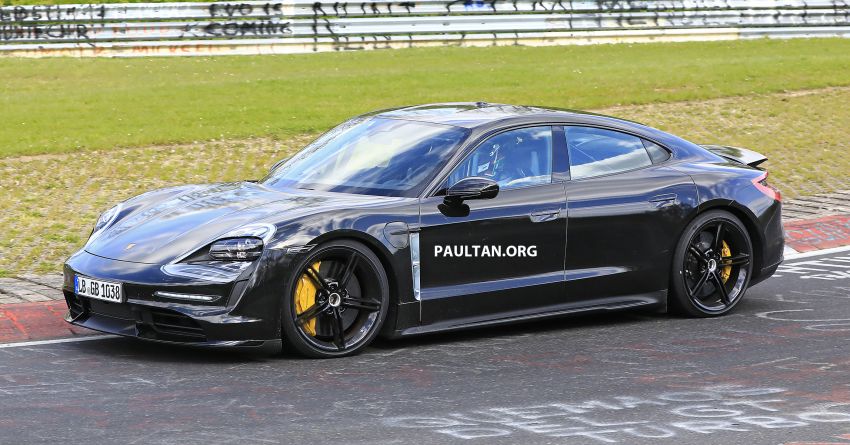 SPIED: 2020 Porsche Taycan hits the Nurburgring! 967124