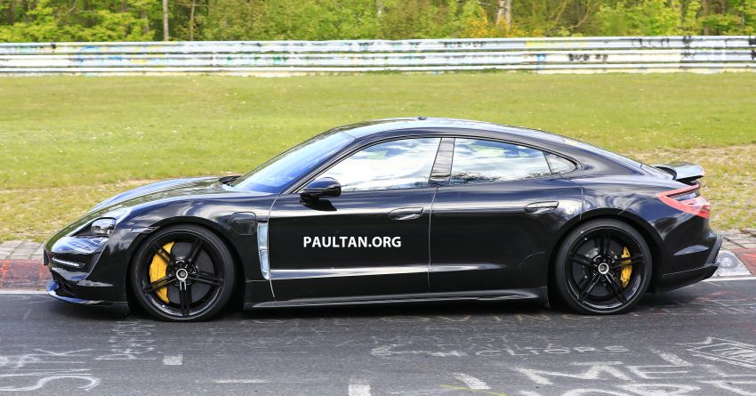 SPIED: 2020 Porsche Taycan hits the Nurburgring! 967125