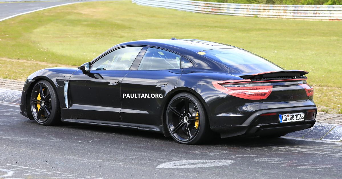 SPIED: 2020 Porsche Taycan hits the Nurburgring!