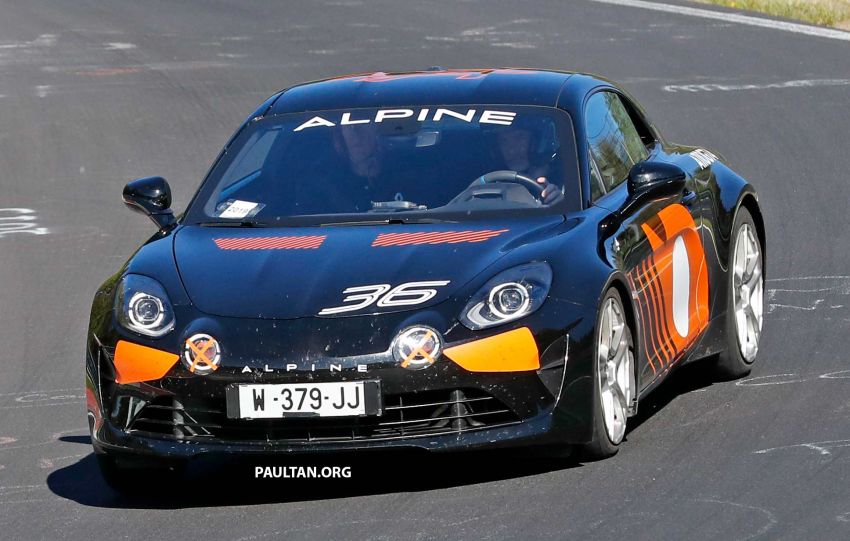 SPYSHOTS: Alpine A110 GT4 – more power, grip? 967242