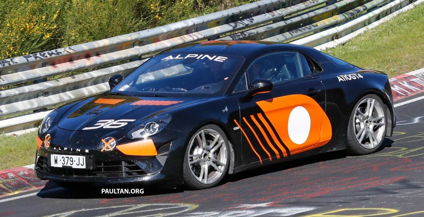 SPYSHOTS: Alpine A110 GT4 – more power, grip? 967243