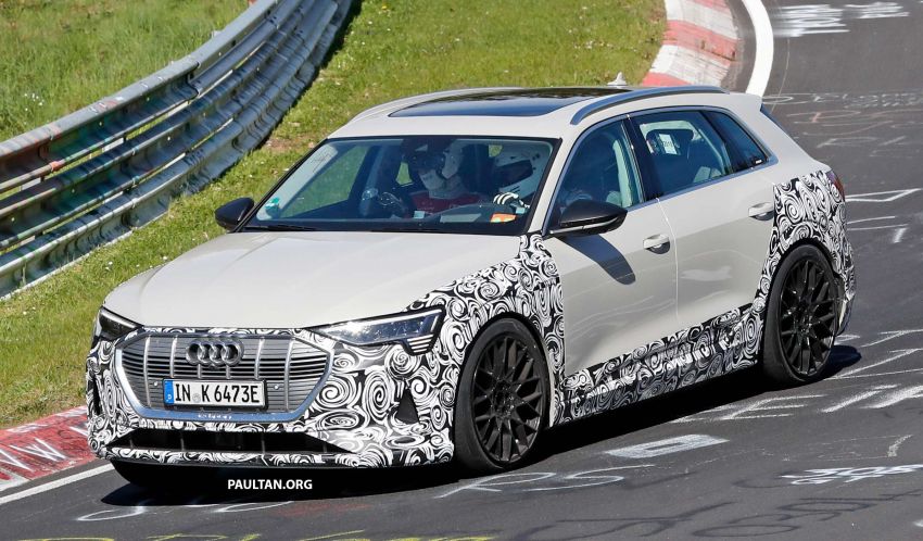 SPYSHOTS: Audi e-tron ‘quattro S’ spotted testing 966683