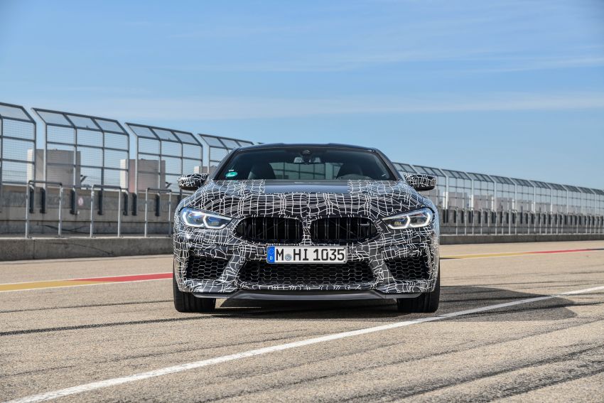 BMW M8 Coupe and Convertible will debut new display and control system – Setup and M Mode buttons 958306