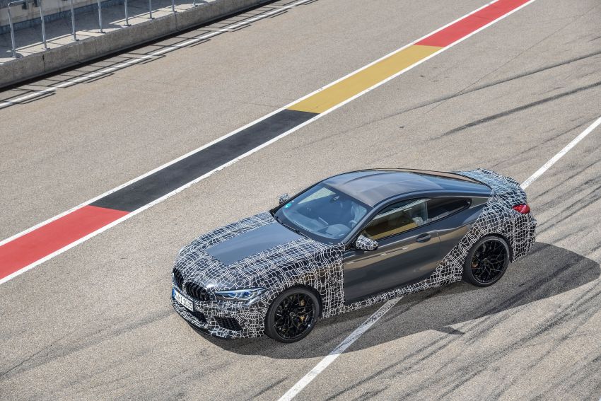 BMW M8 Coupe and Convertible will debut new display and control system – Setup and M Mode buttons 958316