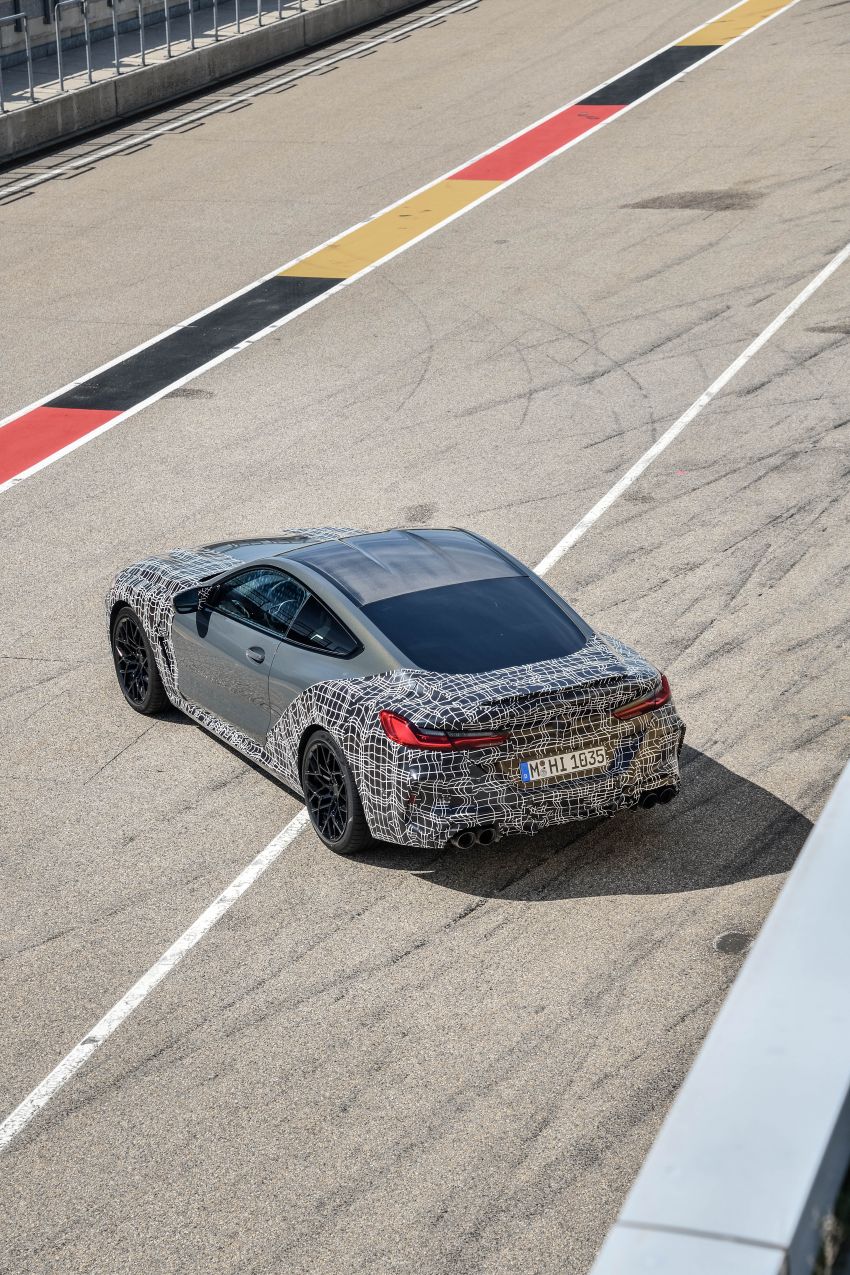 BMW M8 Coupe and Convertible will debut new display and control system – Setup and M Mode buttons 958318